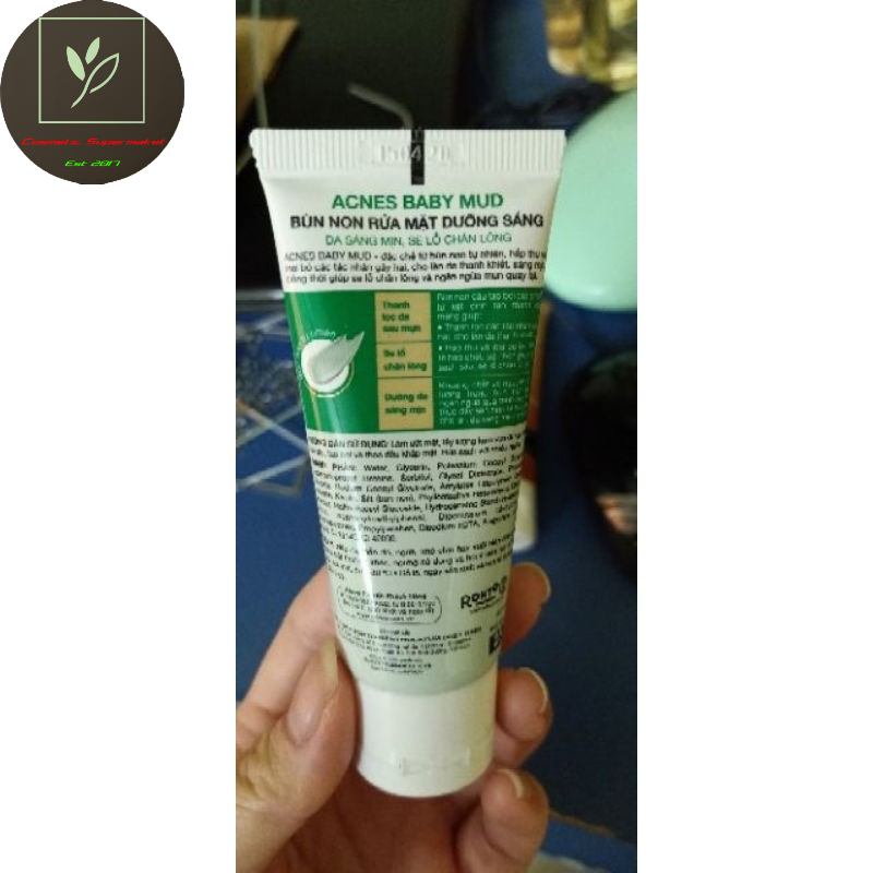 Sữa rửa mặt Acnes Baby Mud