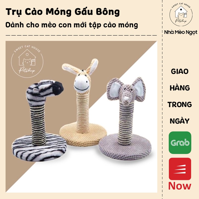 [SIÊU RẺ] Trụ cào móng mèo - Đồ chơi cho mèo | Nhà Mèo Ngọt
