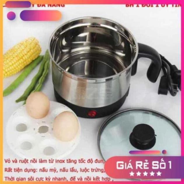 Ca nếu mì inox hapycal 1,6 lit - ca nấu mì mini