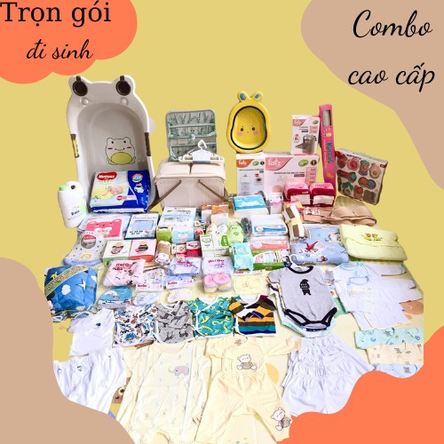 Trọn gói đi sinh/ combo sơ sinh cao cấp cho mẹ và bé Beekids