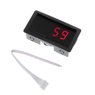 Digital Counter DC LED 4 Digit 0-9999 Up/Down Plus/Minus Panel Counter Meter