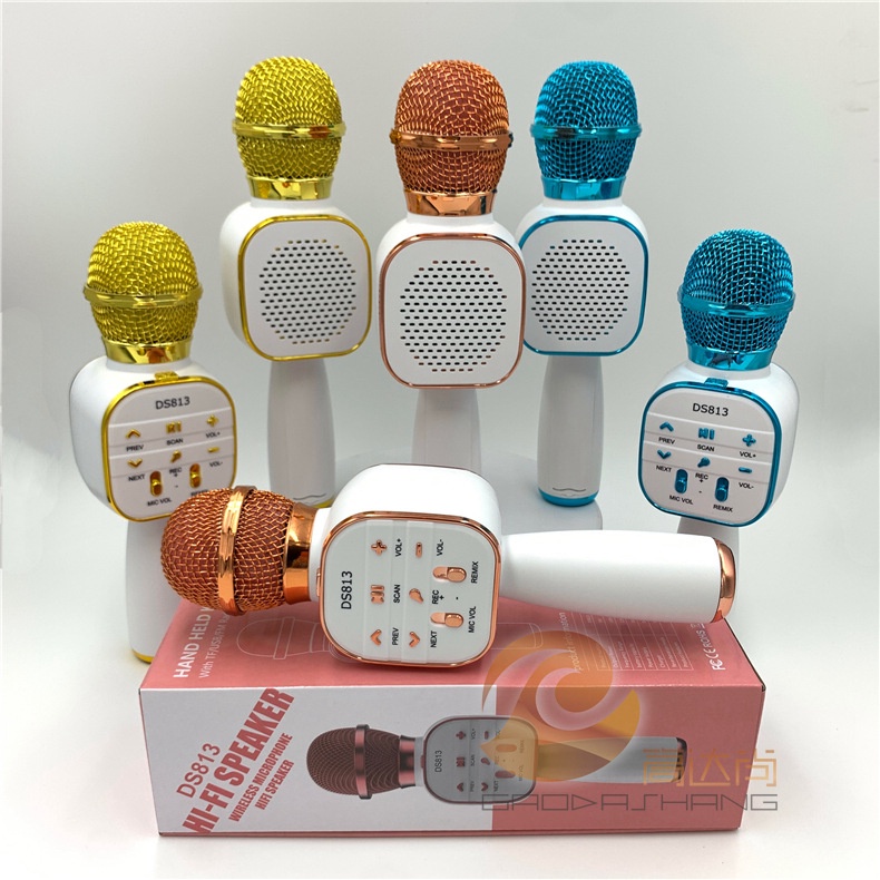 Mic Hát Karaoke DS858 - DS858 - DS 878 Bluetooth 5.0 Kết Nối Tivi, MTB, Điện thoại, loa thùng model 2022