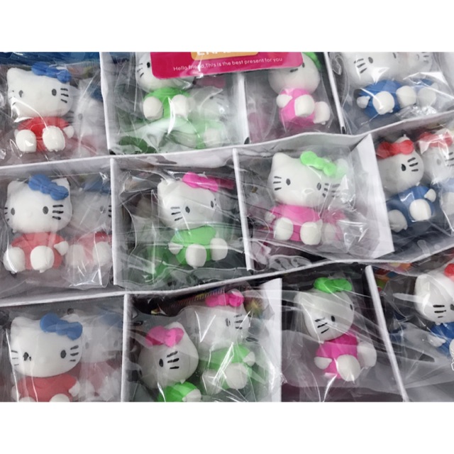 gôm tẩy kitty,doremon