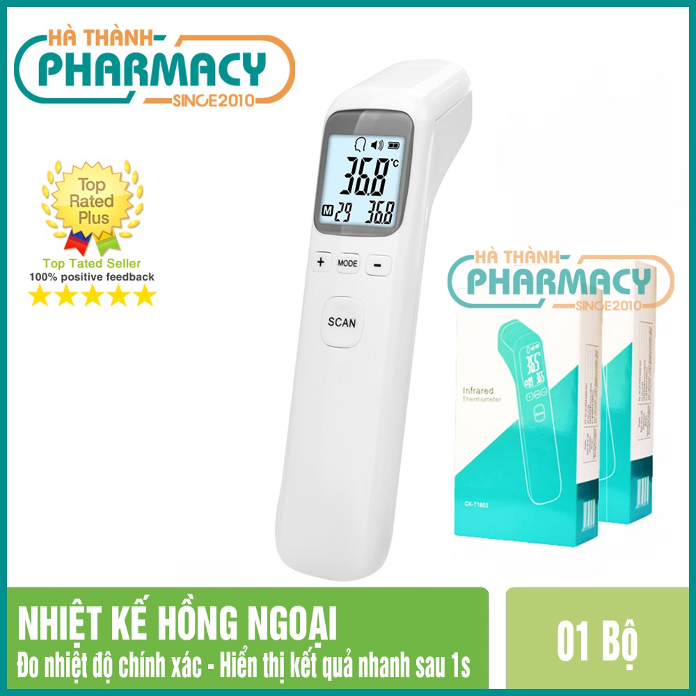 Nhiệt kế hồng ngoại đa năng [𝐅𝐑𝐄𝐄 𝐒𝐇𝐈𝐏] Đo Nhiệt Độ Chính Xác - Có Kết quả Nhanh Sau 1s