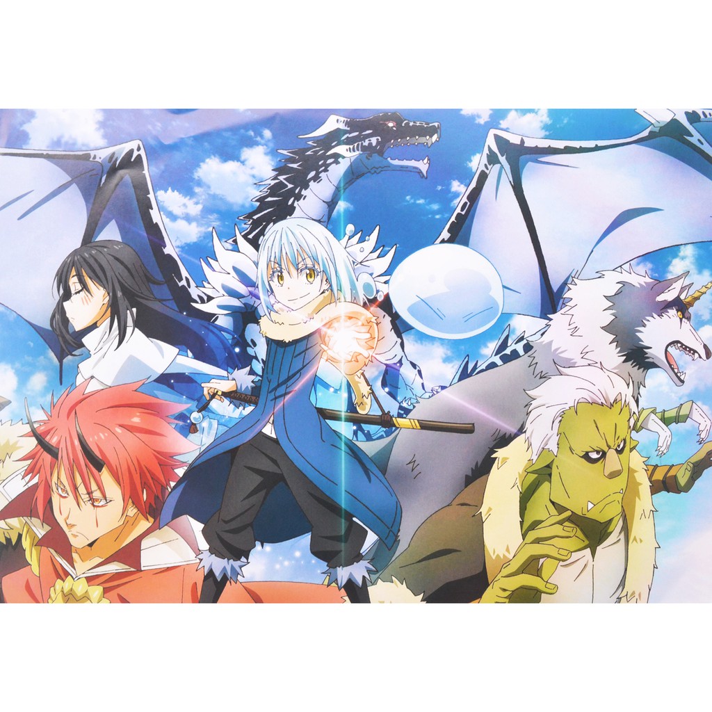 Bộ 8 tấm poster Anime - Tensei shitara Slime Datta Ken [AAM] [PGN23]