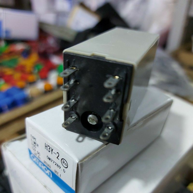 Rơ le thời gian OMRON 8 chân nhỏ H3Y-2 12VDC 24VDC 110VAC 220VAC