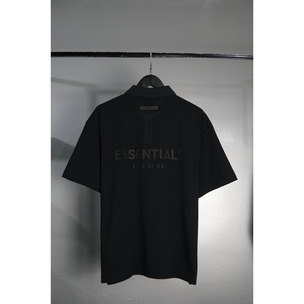 Áo thun POLO ESSENTIALS F.O.G Nam Nữ Cổ Bẻ - Vải Cá Sấu Cotton Trẻ Trung THE LAZ