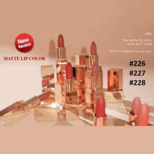 Son lì 3CE Matter Lip Color
