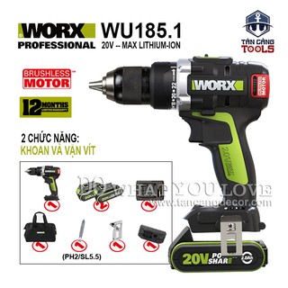 MÁY KHOAN WORX WU185.1
