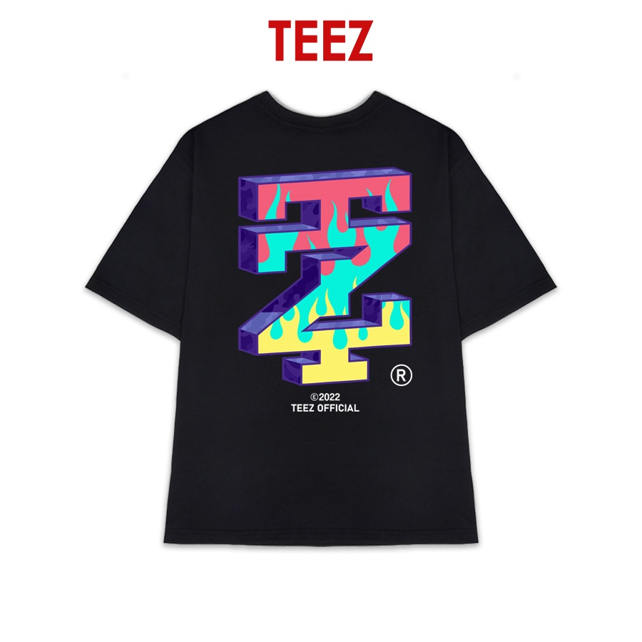 Áo Thun TeeZ Unisex Nam Nữ, Áo Phông Trơn Form Rộng Tay Lỡ Freesize TZ1004A ! !!