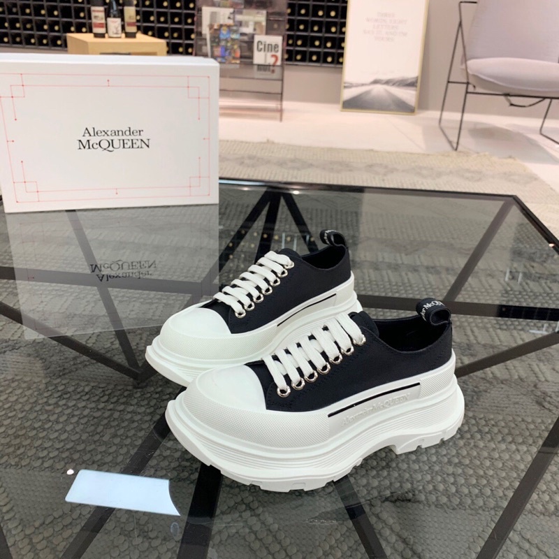 Giày sneaker cổ thấp unisex dây buộc Alexander Wang nâng chiều cao