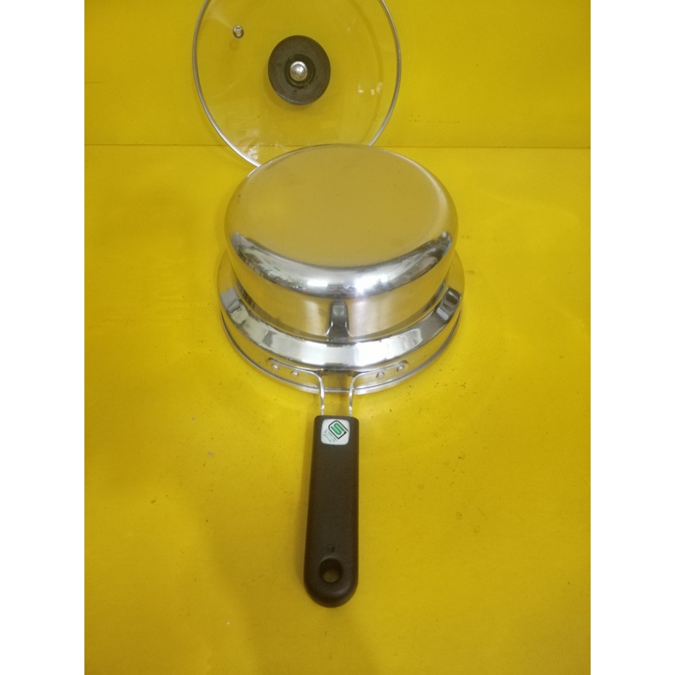 Quánh inox nội địa Nhật, size 20cm, cao 9cm (307), dùng được bếp từ