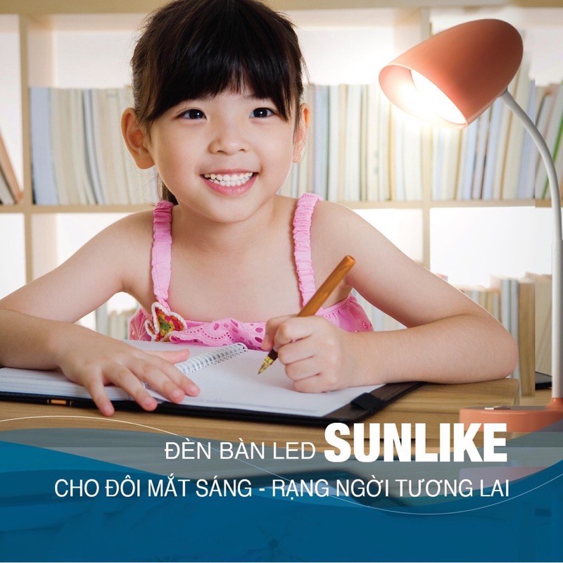 [Tiết Kiệm Điện] Đèn Bàn Học Rạng Đông RL-38 LED Mos Shop