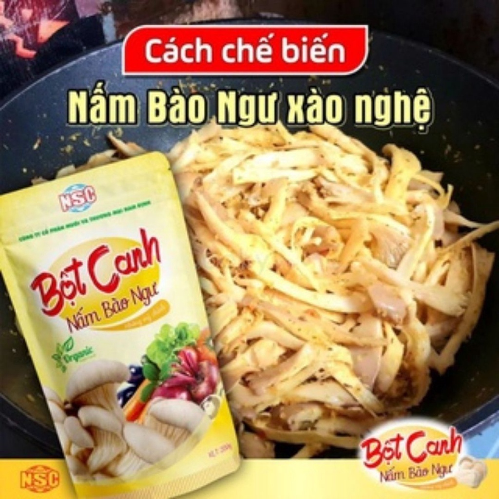 Bột canh  nấm bào ngư royal 200g - Không mì chính, không chất bảo quản