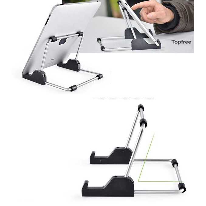 Giá Đỡ iPad Bằng Inox Xoay 180 Độ - Loại Lớn cực tiện lợi