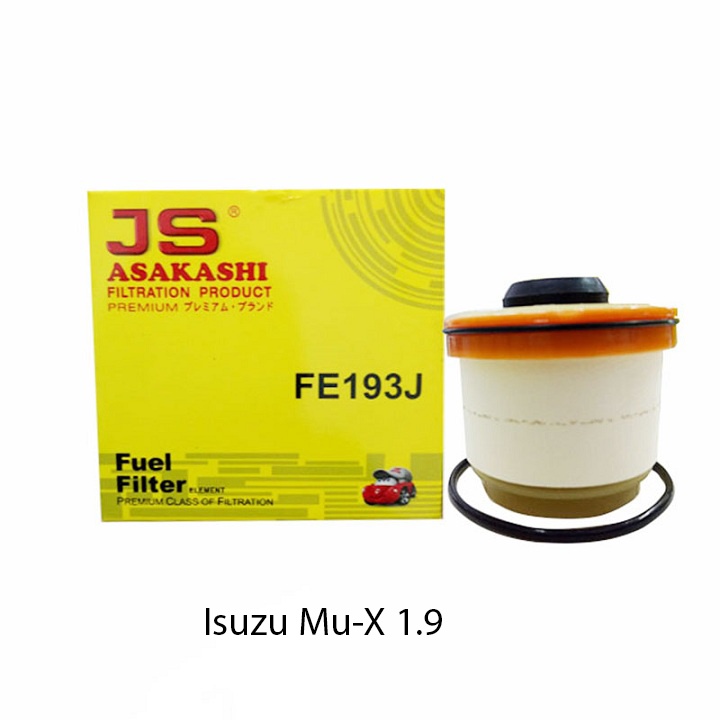 Lọc nhiên liệu, lọc diesel Isuzu Mu-X 1.9L 2017 - 2025 mã FE193J của JS Asakashi Nhật Bản