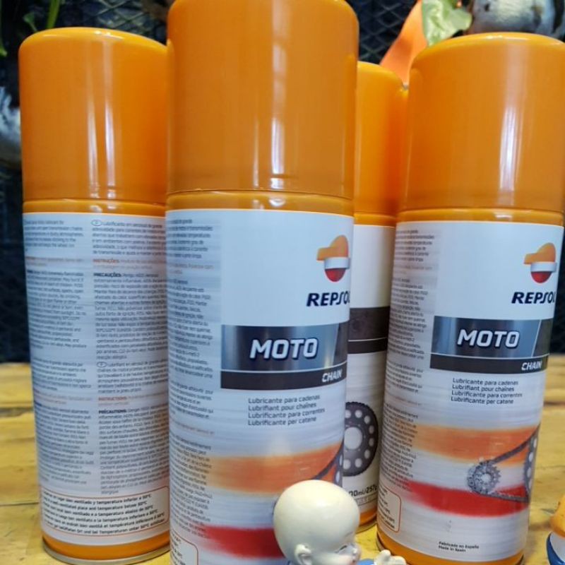 [COMBO 6 CHAI] MUA XỊT DƯỠNG SÊN REPSOL 400ml GIÁ SỈ, BÔI TRƠN SÊN XÍCH REPSOL COMBO 6 CHAI GIÁ HẤP DẪN