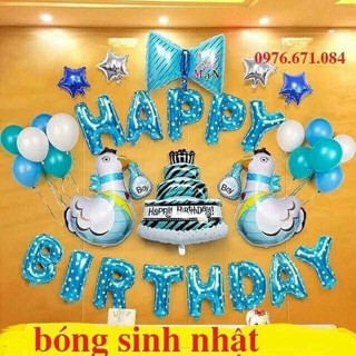 [Sale Gốc] Sét bóng trang trí sinh nhật cho bé