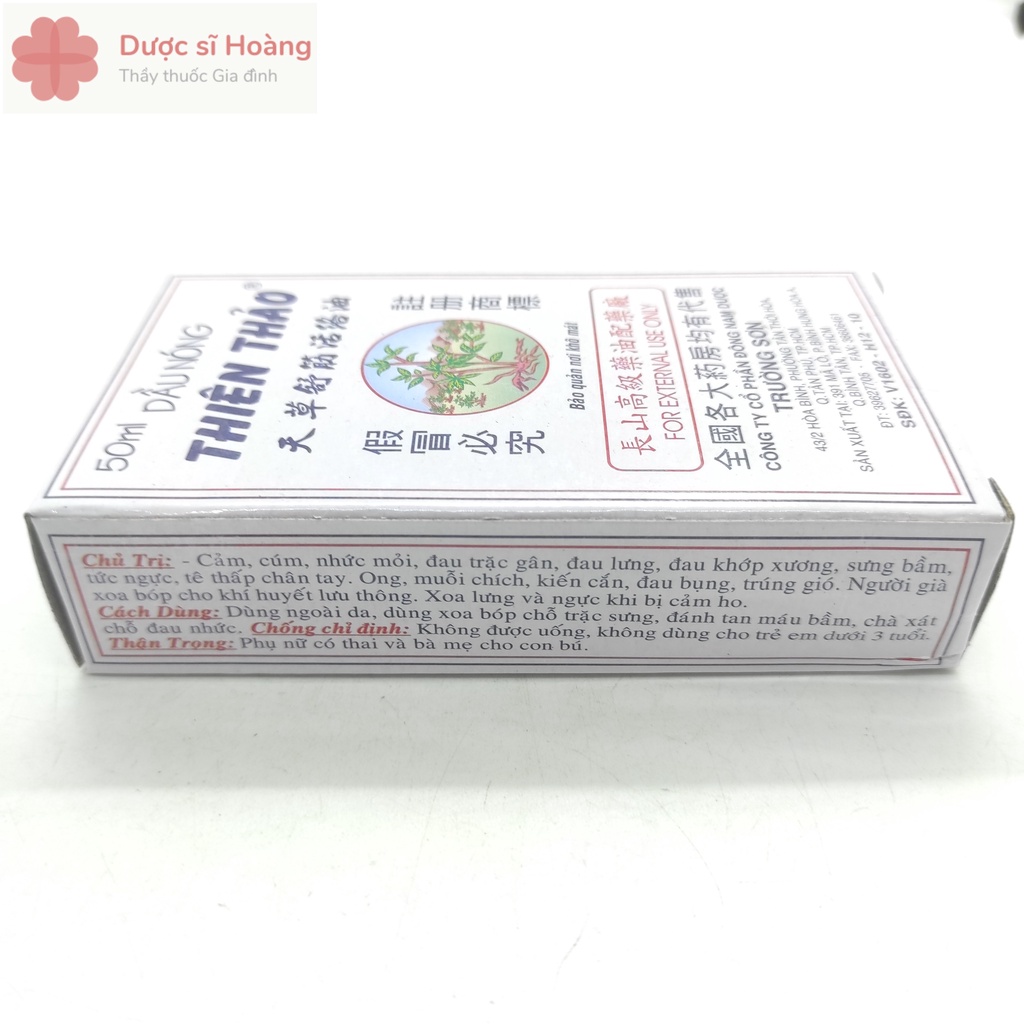 Dầu nóng Thiên Thảo 50ml