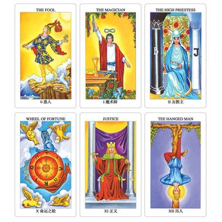 Bộ Bài Bói Radiant Rider-Waite Tarot – Tin Edition Cao Cấp Toyvnmall