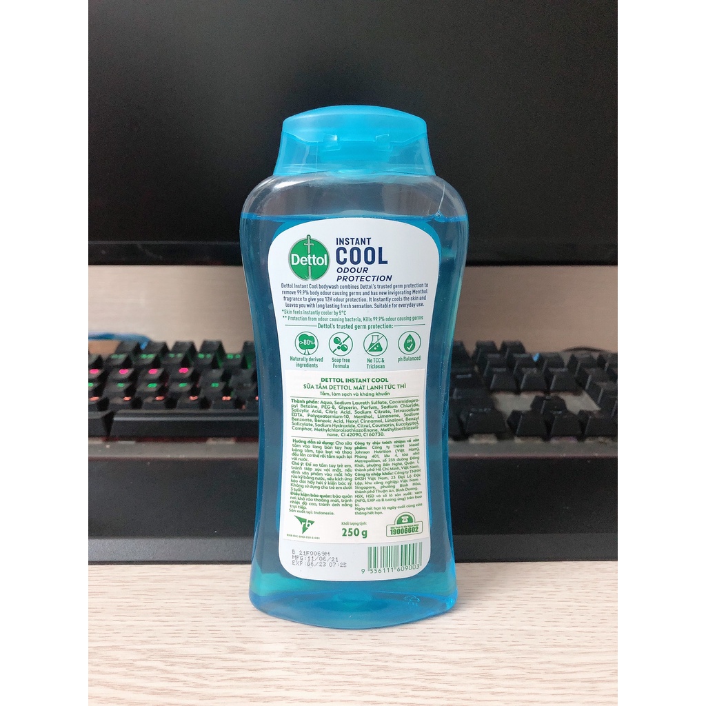 Sữa tắm DETTOL kháng khuẩn