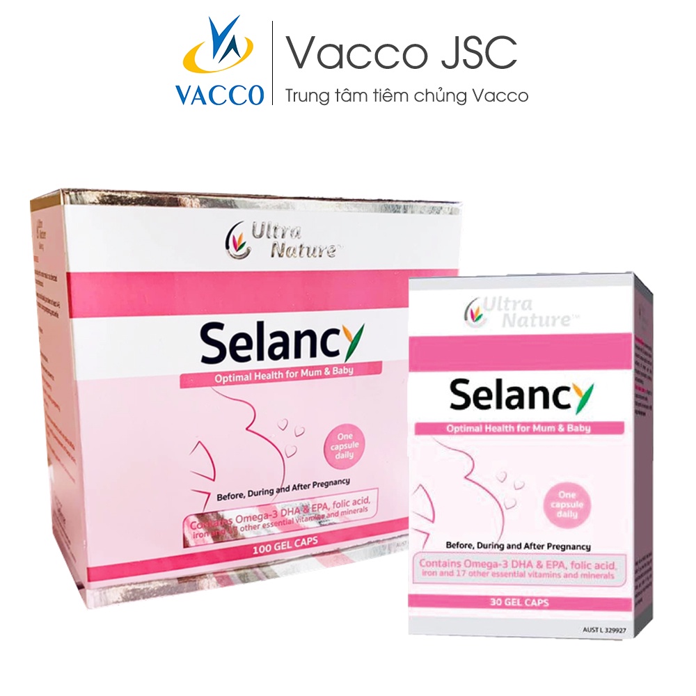 Vitamin tổng hợp Selancy - Sản phẩm dành cho mẹ bàu