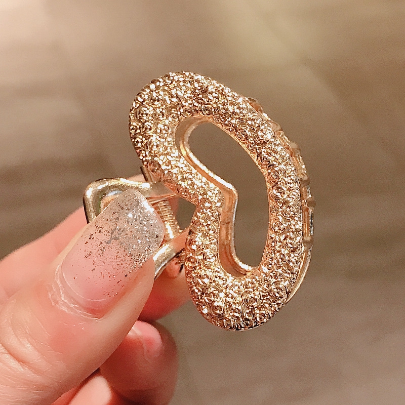 Kẹp tóc họa tiết hình học phong cách cổ điển hợp thời trang cho nữ