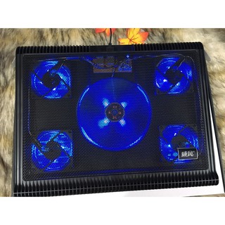 Đế tản nhiệt laptop V5 led 5 quạt