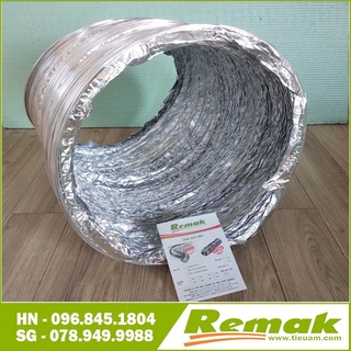 Ống gió mềm không bảo ôn phi 400 8m/ ống hút khí, hút bụi...