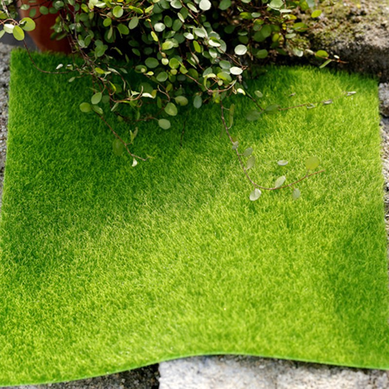 Thảm cỏ nhân tạo sợi mảnh trang trí đa năng