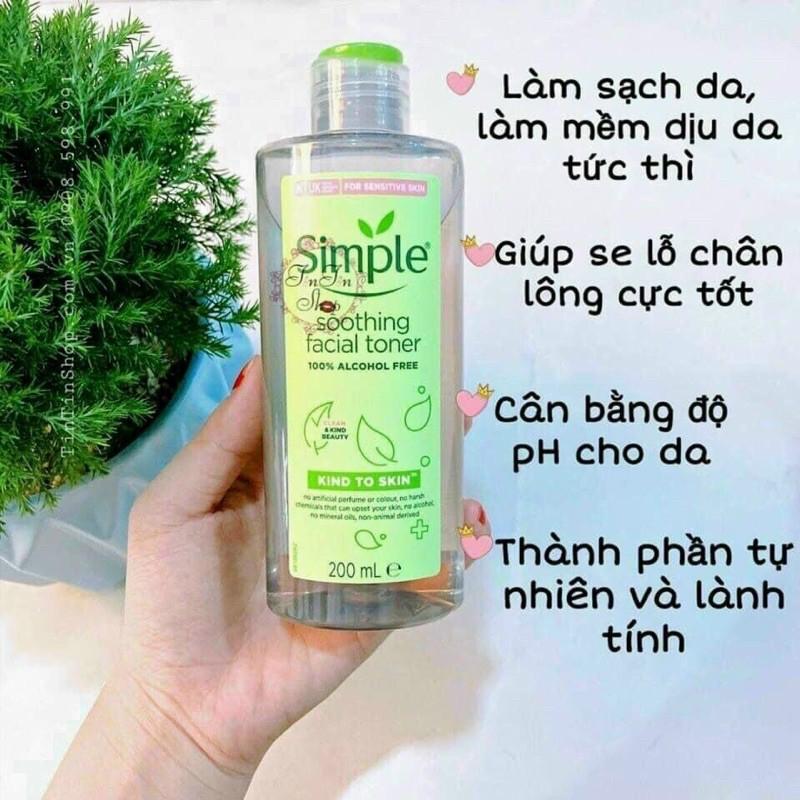NƯỚC HOA HỒNG SIMPLE | BigBuy360 - bigbuy360.vn