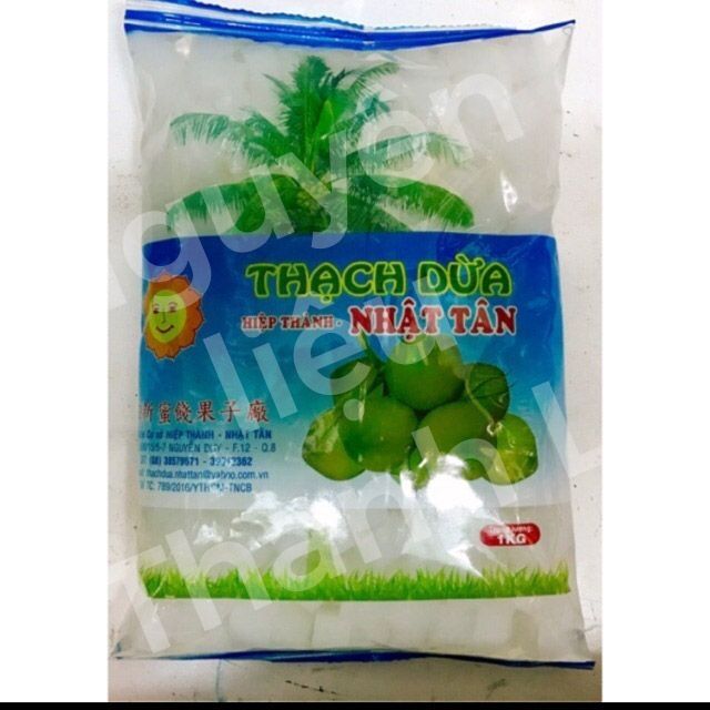 Thạch dừa Nhật Tân gói 1kg