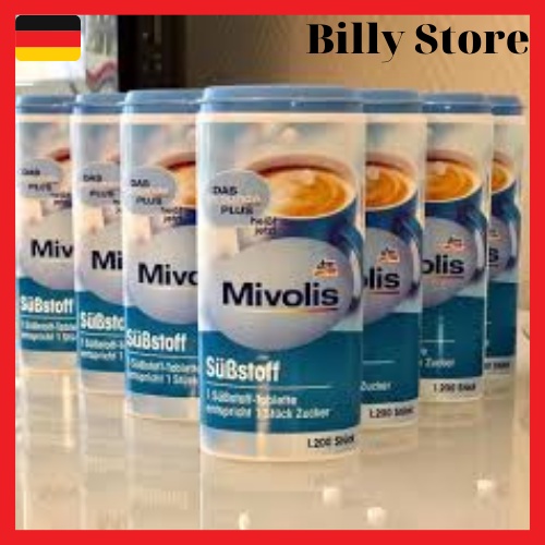 Đường ăn kiêng Mivolis hộp 1200 viên