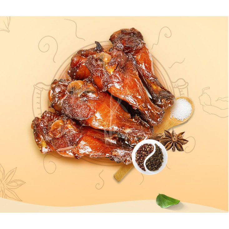 Đùi gà nướng mật ong Salami - gói 16g | BigBuy360 - bigbuy360.vn