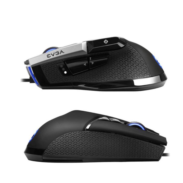 Chuột gaming EVGA X17 Gaming Mouse – Black – 16,000 DPI – 5 Profiles – 10 Buttons – Kèm 5 tạ