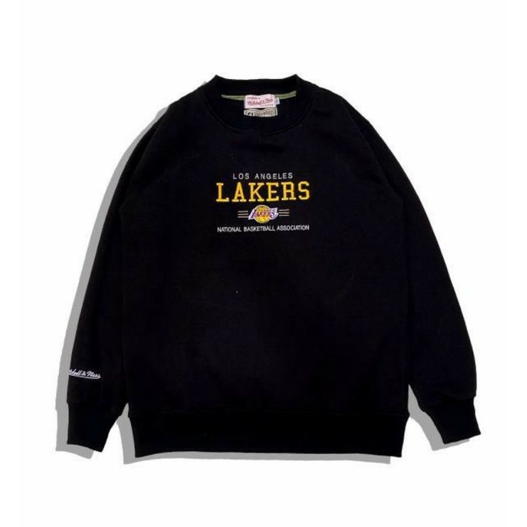 Áo sweater nam cổ thuyền Lakers mới nhất FullTag PREMIUM
