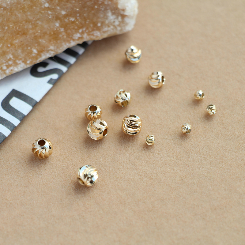 Bộ 10 HạT Đồ Trang SứC Mạ VàNg 14k HìNh MặT Trăng