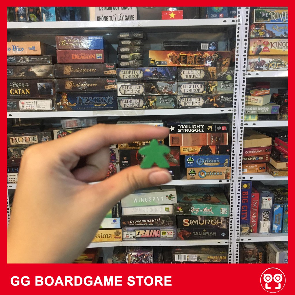 Phụ kiện Meeple nhựa