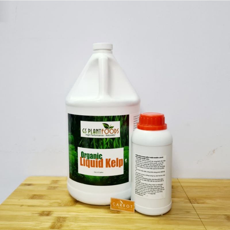 Phân bón rong biển Organic Liquid Kelp 500ml hàng Mỹ