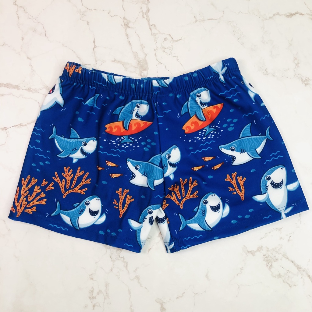 Đồ bơi bé trai, quần bơi bé trai họa tiết, chất liệu vải thun nhập khẩu hàng cao cấp - Mẫu mới 2022