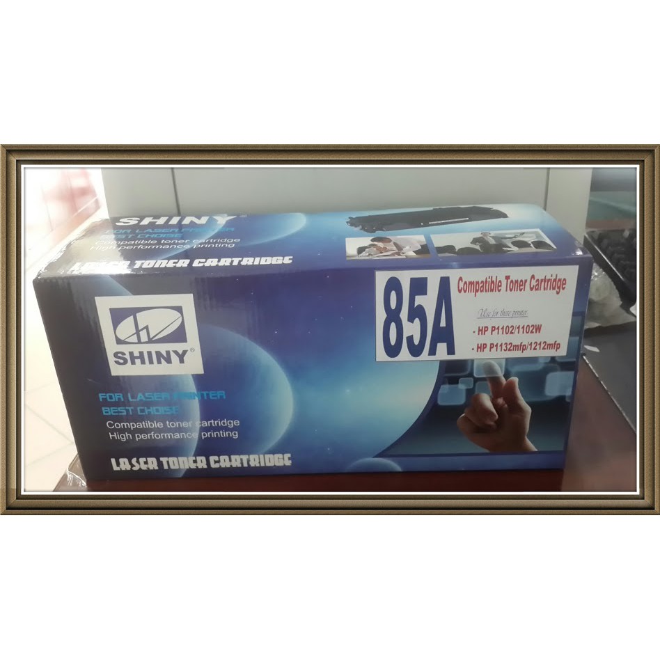 Hộp mực 85A/35A/36A/325 dùng cho máy in HP P1005/1102/1212..., Canon 6000/6030/3050...hiệu SHINY