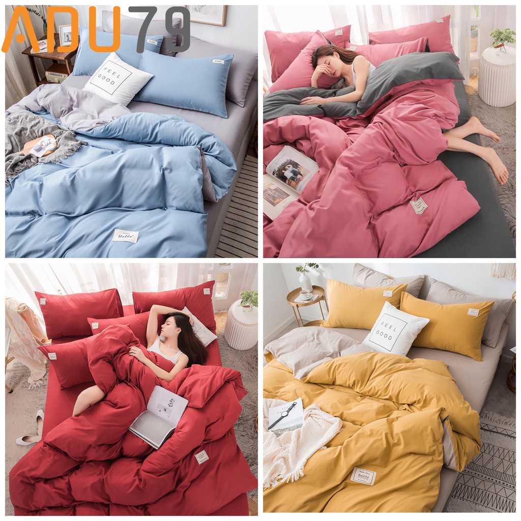 [ FREESHIP ❤️] Bộ Chăn Ga Cotton Tici Cao Cấp Phong Cách Hàn Quốc Đủ Size Đủ Màu (không kèm ruột) | BigBuy360 - bigbuy360.vn