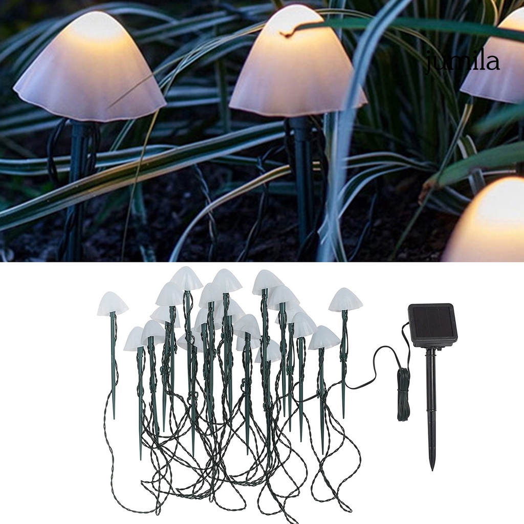 Dây Đèn LED Hình Cây Nấm Sử Dụng Năng Lượng Mặt Trời 3.5/3.8/5/6 M 10/12/20/30