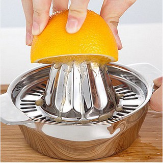 Dụng cụ vắt cam bằng inox - bộ ép trái cây tiện dụng