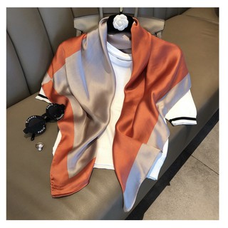 Khăn lụa bản to choàng khoác chất liệu đẹp mẫu mới 2021