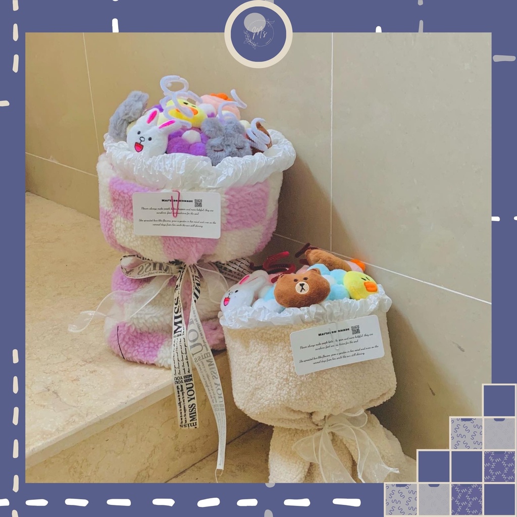 Bó hoa sáp, Hộp hoa sáp MADE làm quà tặng Sinh nhật, Valentine với kiểu dáng sang trọng bao yêu