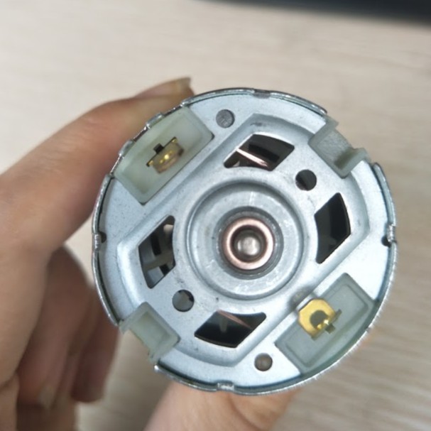 Motor 550 công suất cao có sẵn bánh răng chuyên cho máy pin 12V-16,8V-21V