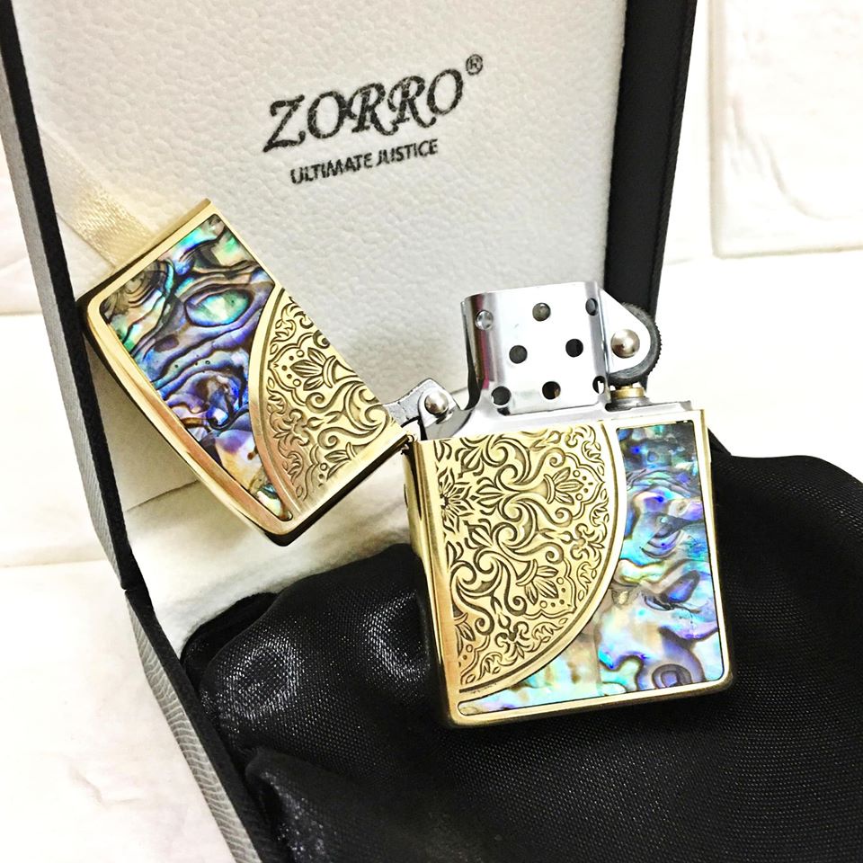 𝘽𝙖̣̂𝙩 𝙇𝙪̛̉𝙖 đồng nguyên khối 𝒁𝒊𝒑𝒑𝒐 zorro kèm hộp tặng phụ kiện