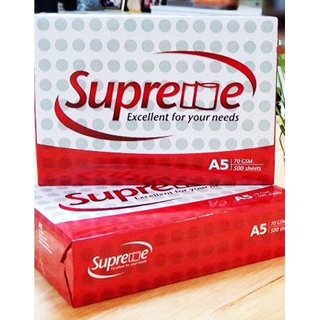 1 Ram Giấy SUPREME A5