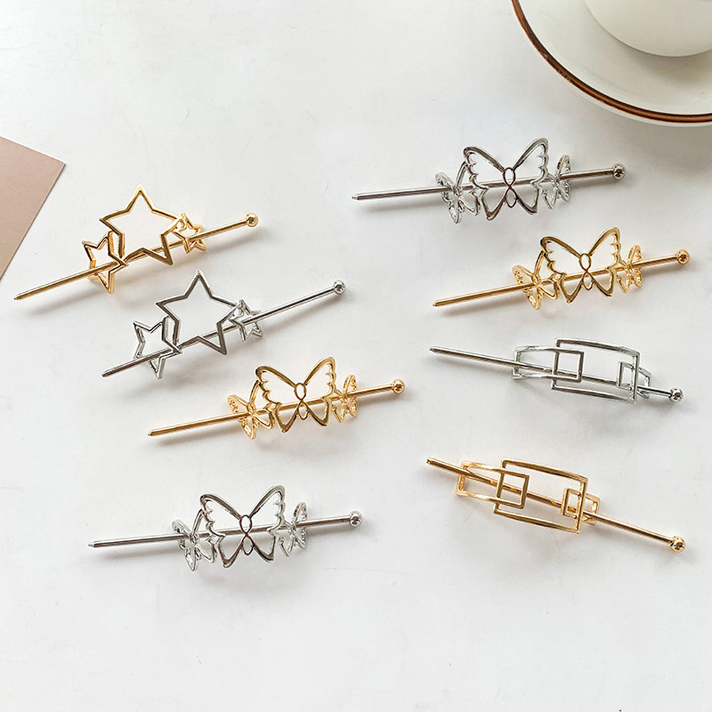 Trâm Cài Tóc Thiết Kế Hình Ngôi Sao Nhiều Màu Kiểu Dáng Thời Trang